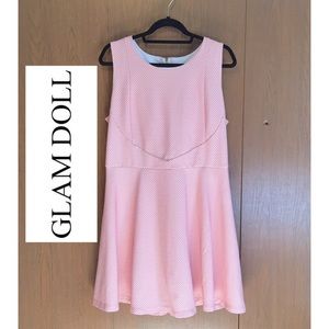 Glam Doll Fit & Flare Dress